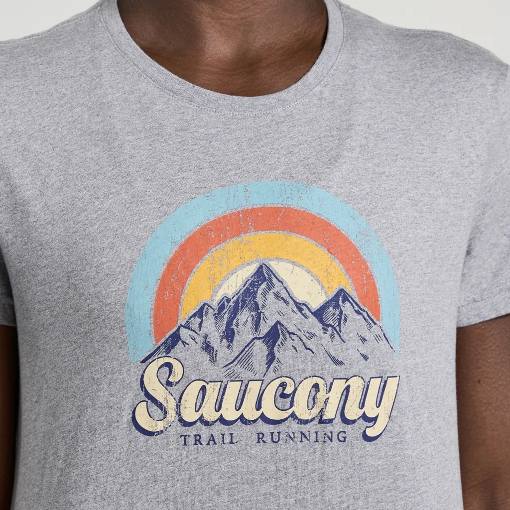Saucony Gray Active Shirts & Tops