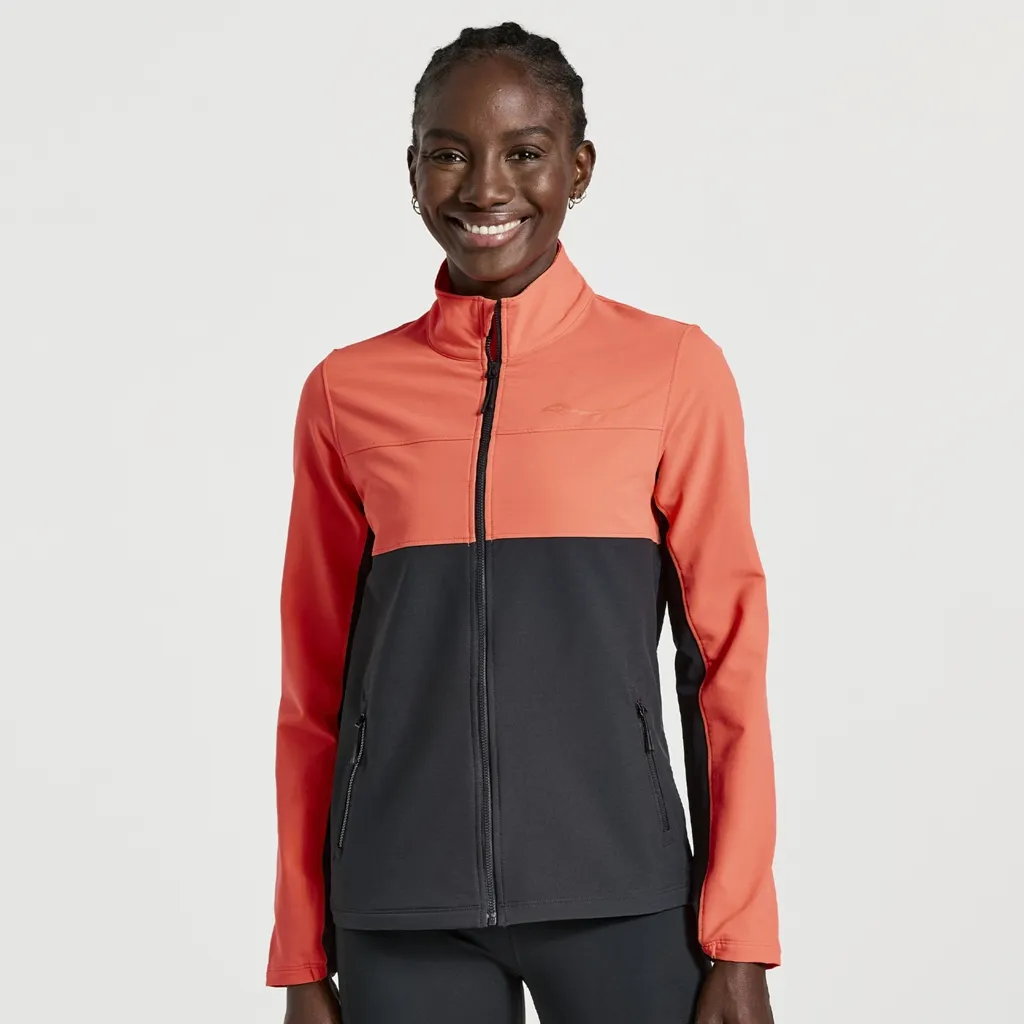 Saucony running 2025 jacket women's