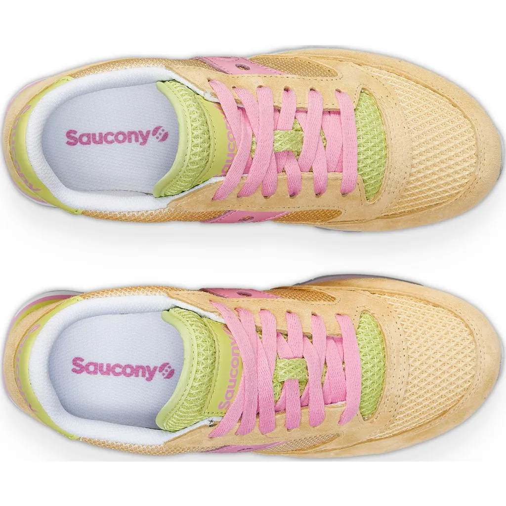 Saucony on sale pink yellow