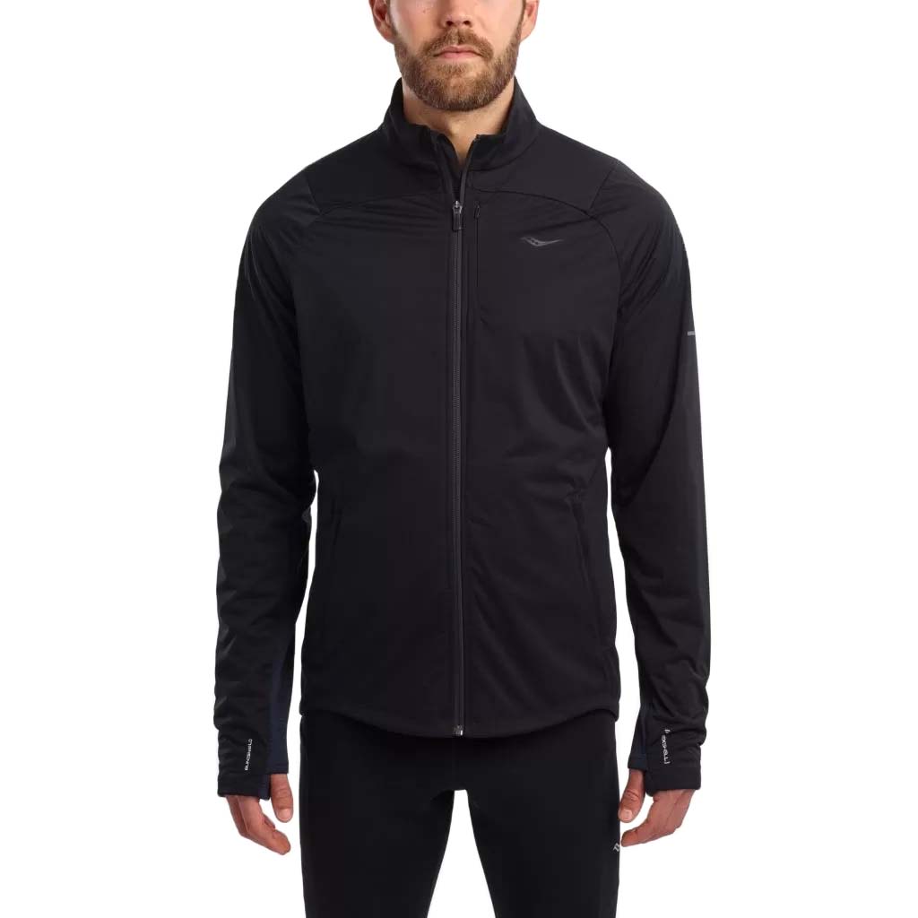 Saucony vitarun store jacket mens grey