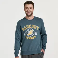 Saucony Rested Crew Ανδρικό Φούτερ, Μέγεθος: S