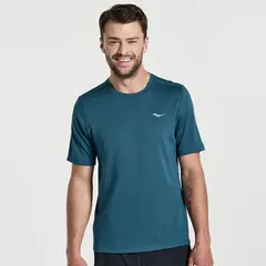 Saucony Stopwatch Ανδρικό Κοντομάνικο, Μέγεθος: S