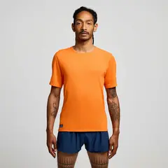 Saucony Stopwatch Ανδρικό Κοντομάνικο, Μέγεθος: XL