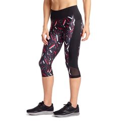 Saucony Fortify Γυναικειο Κάπρι Κολάν, Μέγεθος: XS