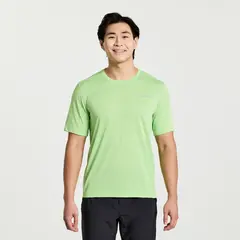 Saucony Stopwatch Short Sleeve Ανδρικό Κοντομάνικο, Μέγεθος: S