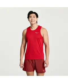 Saucony Stopwatch Singlet Men's Tank Top, Size: S