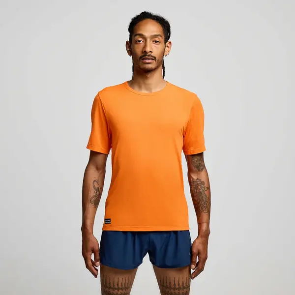 Saucony Stopwatch Men's T-Shirt, Size: S