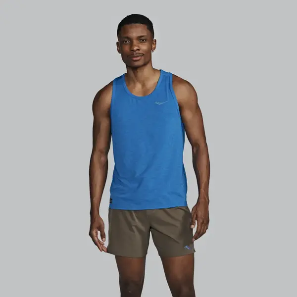 Saucony Stopwatch Singlet Men's Sleeveless, Size: S