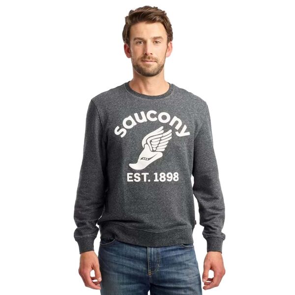 Saucony Midweight Graphic Crew Sweater, Μέγεθος: S