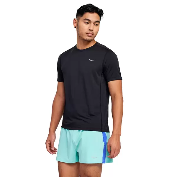Saucony Stopwatch Short Sleeve Ανδρικό Κοντομάνικο, Μέγεθος: S