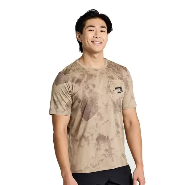 Saucony Explorer Short Sleeve Men's T-Shirt, Size: S